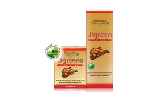 Hamdard Jigreen Syrup 200ml | Natural Herbal Formula for ...